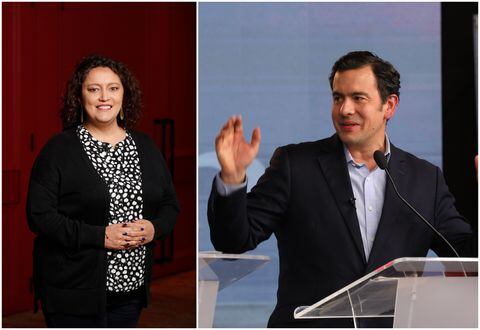 Angélica Lozano y Rodrigo Lara tuvieron encontronazo en X por las elecciones a la Alcaldía de Bogotá.