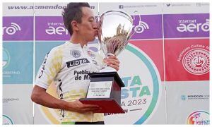 La Vuelta de Mendoza ya tiene dueño Nicolás Paredes integrante del Equipo Continental SEP San Juan