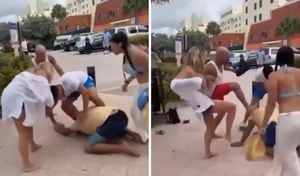 Así atacaron cuatro personas a un ciudadano cubano en una playa de Florida
