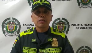 Teniente coronel Diego Enciso, de la policía de la localidad de Kennedy.