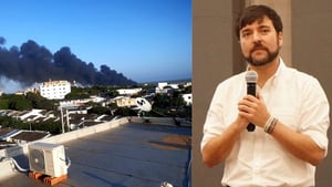 El alcalde de Barranquilla, Jaime Pumarejo, habló sobre el incendio que se presenta en esa ciudad.