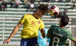Colombia vs Bolivia / Fecha 9