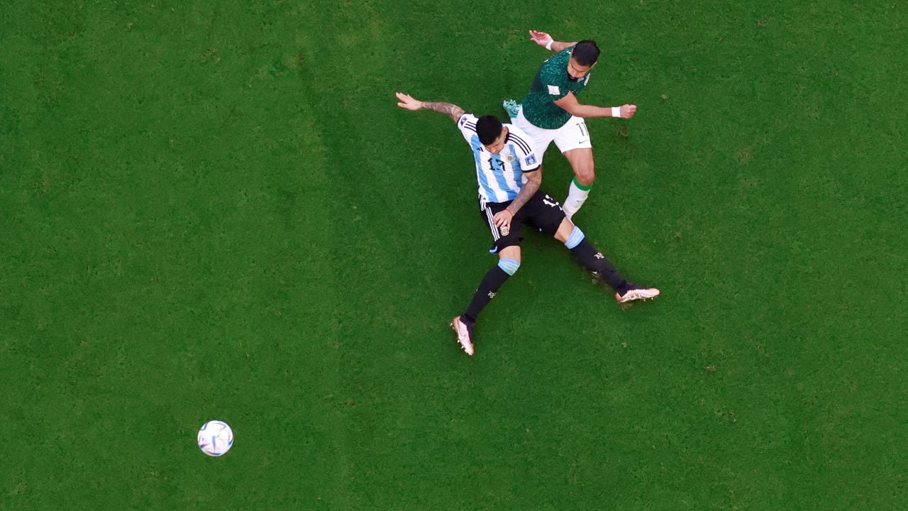 Argentina pierde ante Arabia Saudita.
