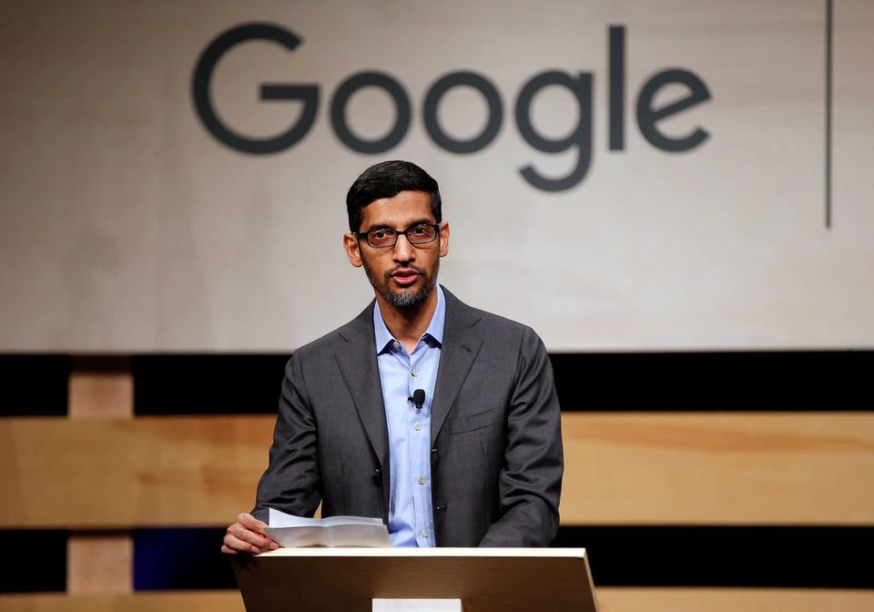 Sundar Pichai, director ejecutivo de Google.