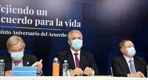 Justicia Especial Para La Paz acto en conmemoración de los 5 años de la firma del Acuerdo Final de Paz, evento que contará con la presencia del señor Secretario General de la ONU, António Guterres
