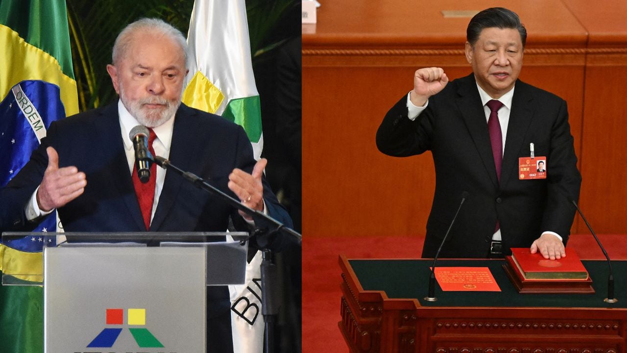 Los gobiernos de Brasil y China son importantes socios comerciales. Foto: AFP