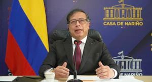 Presidente Gustavo Petro en la Cumbre por la Democracia