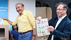 Gustavo Petro, Rodolfo Hernández, 
Votación 29 mayo 2022