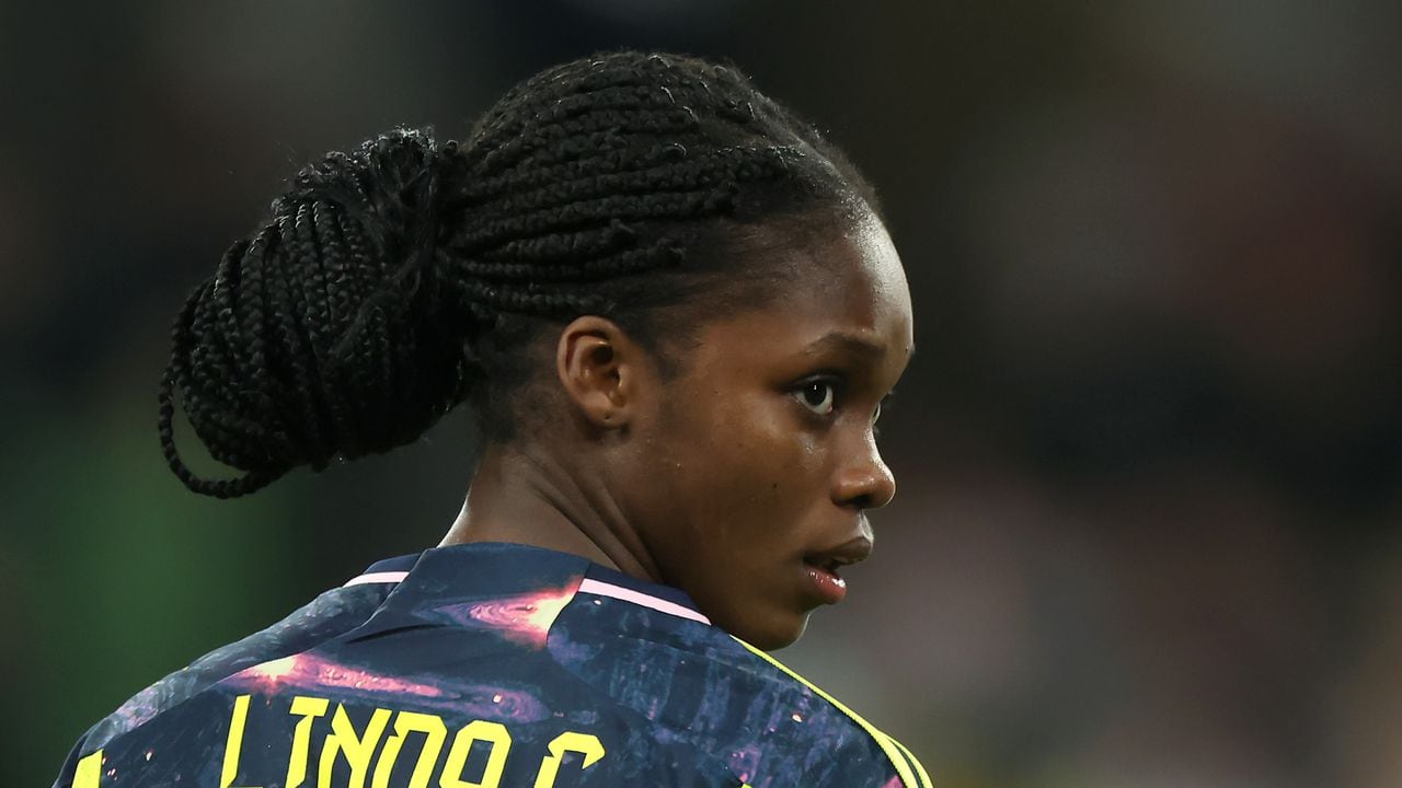 MELBOURNE, AUSTRALIA - AUGUST 08: Linda Caicedo of Colombia looks on during the FIFA Women's World Cup Australia & New Zealand 2023 Round of 16 match between Colombia and Jamaica at Melbourne Rectangular Stadium on August 08, 2023 in Melbourne / Naarm, Australia. (Photo by Alex Grimm - FIFA/FIFA via Getty Images)