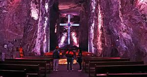 la Catedral de Sal, en Zipaquirá