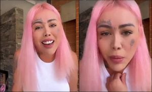 Yina Calderón le salió al paso a la oleada de críticas que recibió por el video viral donde aparece besando a otra mujer.