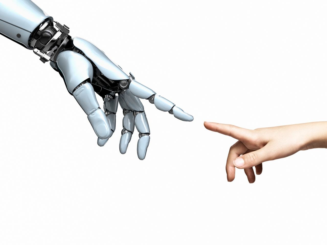 Robot e inteligencia artificial.