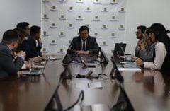 La mesa de salud sobre la red de servicios de Bogotá contó con la participación de funcionarios de la Alcaldía y del Gobierno nacional.