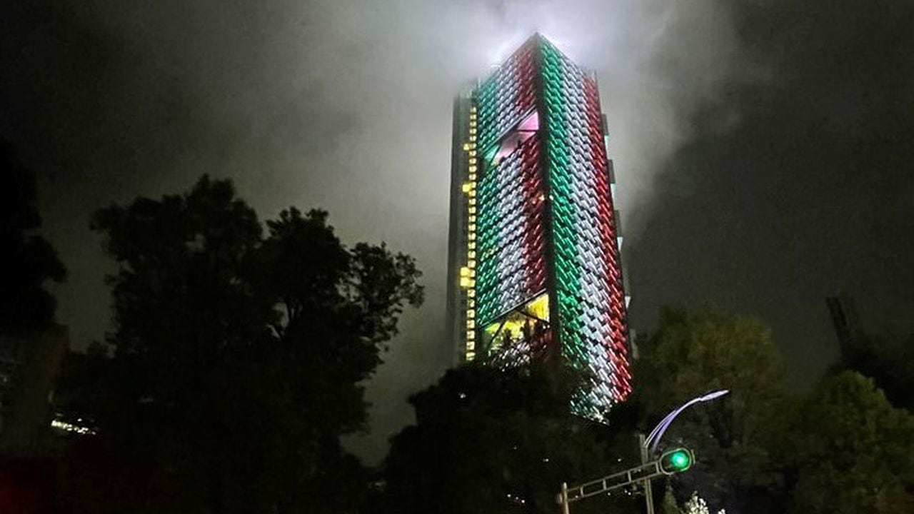 Estas luces se vieron en el terremoto de México
