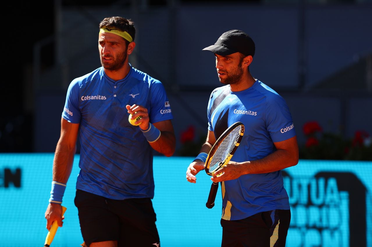 Juan Sebastián Cabal y Robert Farah no lograron el título del Madrid Open