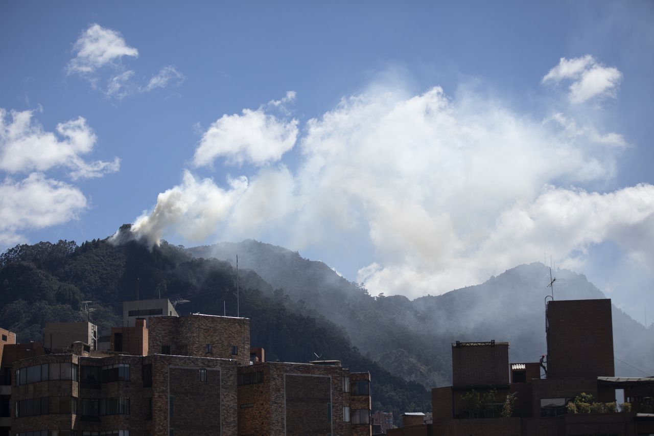 Incendio forestal en los cerros orientales, Bogotá
Enero 22 de 2024