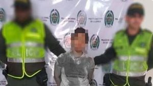 La mujer fue capturada en flagrancia cuando había cometido el acto en el corregimiento de Tienda nueva del municipio de Palmira.