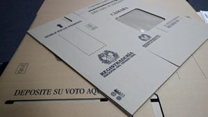 Puestos de votación, preparativos en el punto de Corferias, elecciones 2022