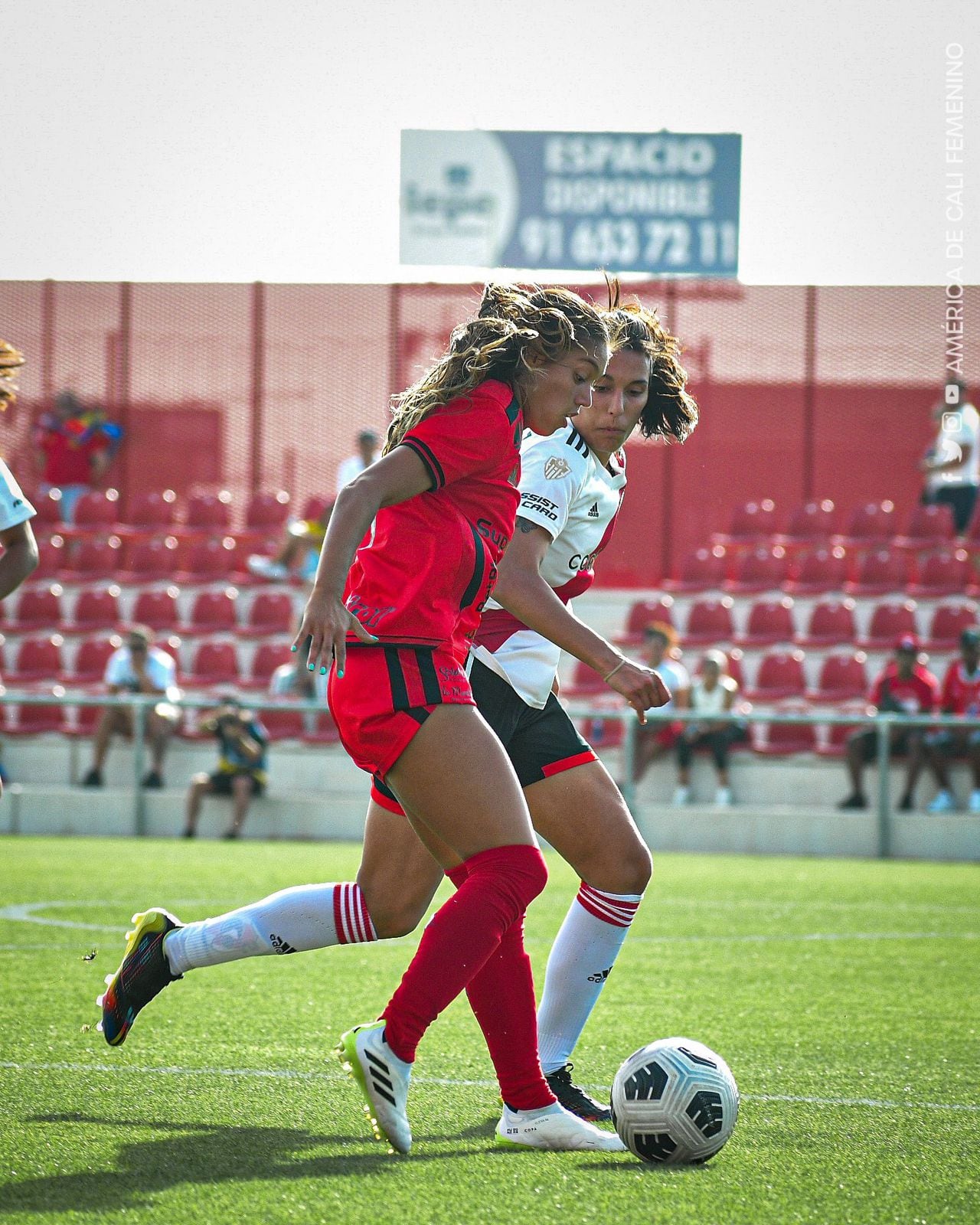 América de Cali venció 2-1 a River Plate en la Women's Cup 2023 disputada en Madrid, España