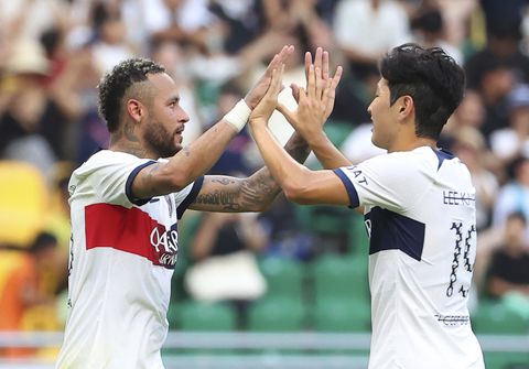 PSG contó con el regreso de Neymar.
