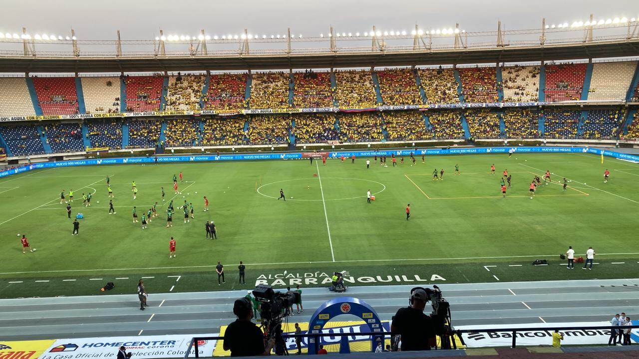 Estadio Metropolitano de Barranquilla / Colombia vs Bolivia / Eliminatorias Conmebol