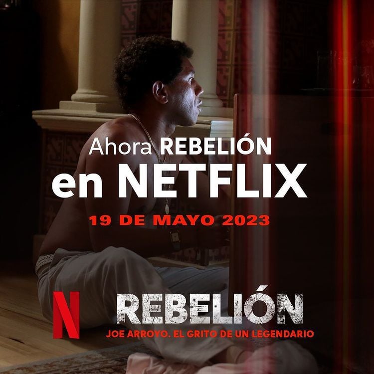 'Rebelión': película de Joe Arroyo ya está en Netflix.