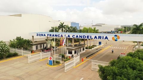 Instalaciones de Zona Franca La Candelaria en Cartagena.