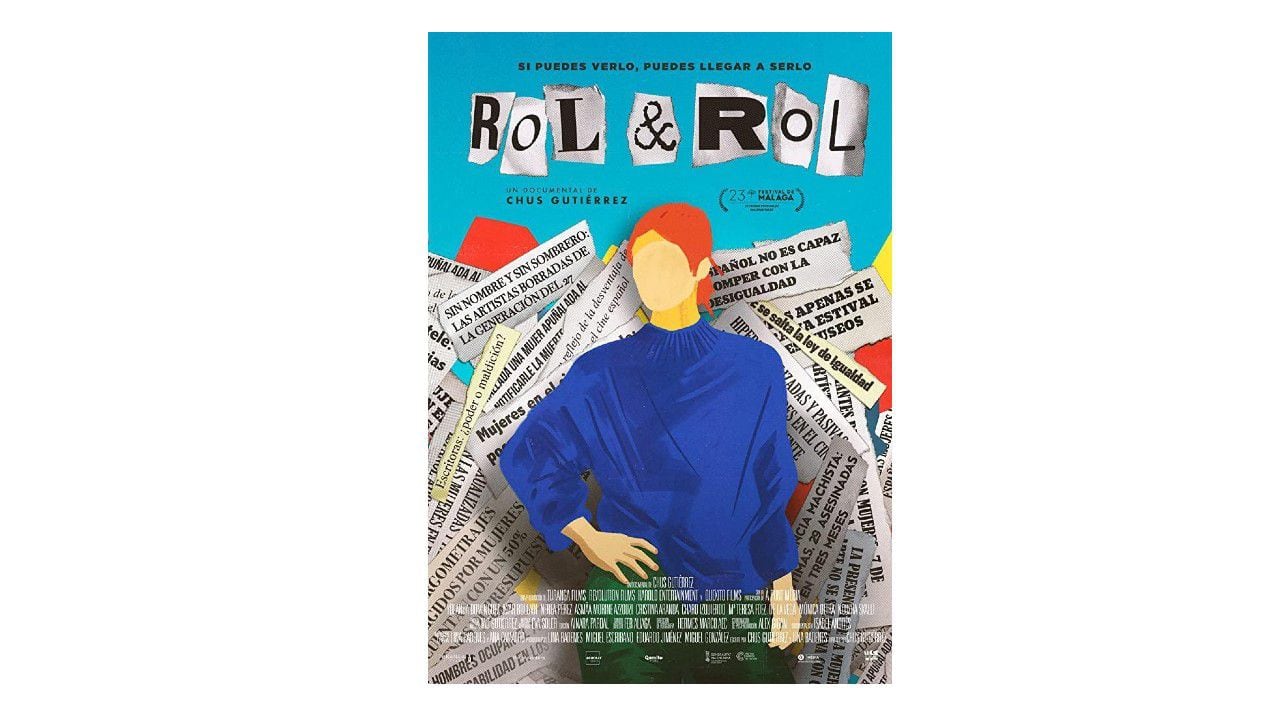 Afiche del documental "Rol & Rol" de la cineasta española Chus Gutiérrez.