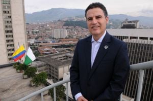 Aníbal Gaviria, alcalde de Medellín