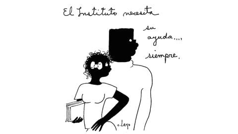 Caricatura de Nieves, 10 de abril.