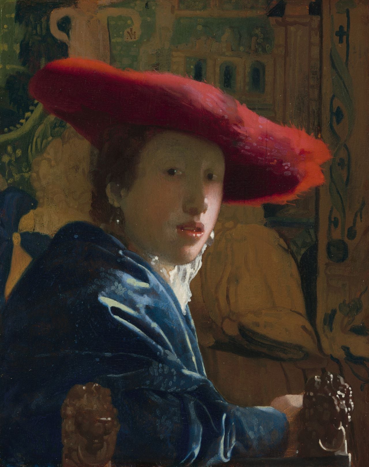Johannes Vermeer, Girl with the Red Hat, 1664-67, National Gallery of Art, Washington