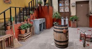 La vecindad del Chavo que ahora se puede apreciar en las afueras de Ciudad de México