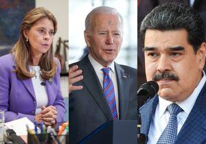 La vicepresidenta y canciller Marta Lucía Ramírez habló sobre el encuentro de delegados de Biden con Nicolás Maduro.