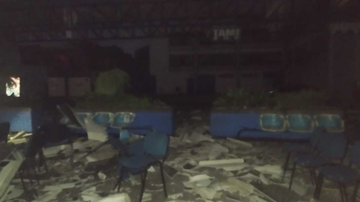 Varios daños materiales dejó el atentado terrorista en Saravena, Arauca