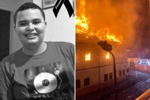 Denuncian muerte de estudiante en Tuluá tras incendio del Palacio de Justicia