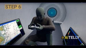 Animación explica cómo funciona el control Logitech usado para manejar el submarino Titán.