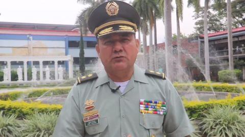 BG. Daniel Gualdron Moreno, comandante Policía Metropolitana Santiago de Cali