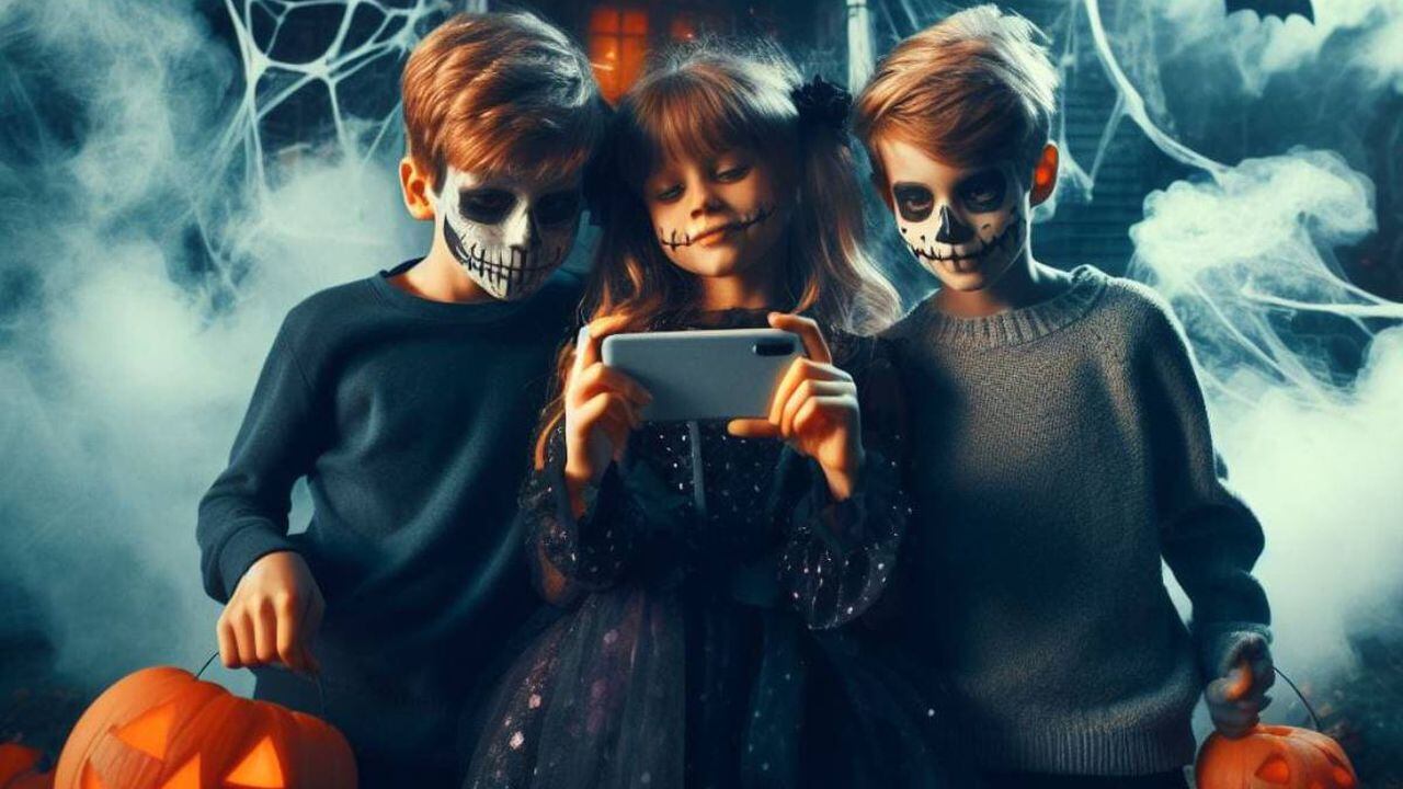 Los fanáticos de la celebración de Halloween buscan tomar buenas fotos para sus redes sociales.