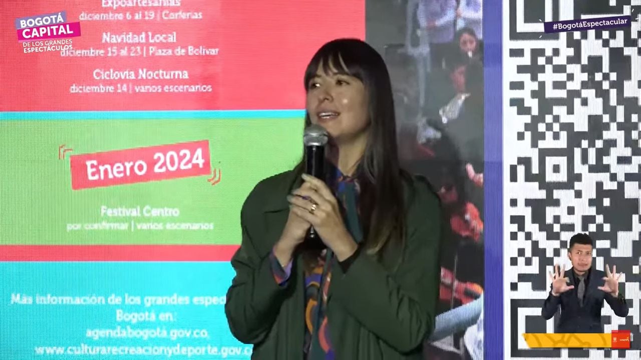 secretaria de Cultura de Bogotá, Catalina Valencia
Fotograma 9:23, Alcaldía de Bogotá, YouTube