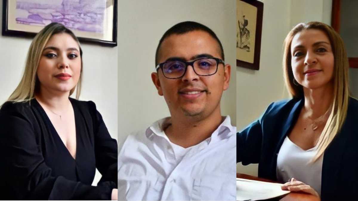 Estos son los alcaldes encargados: Ana Cristina Soto Ríos,  de Aguadas; Santiago Castro Carmona, de La Merced y Lina Patricia Llano Díaz, de Villamaría.