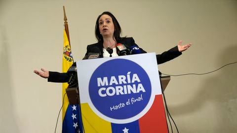 La líder opositora María Corina Machado