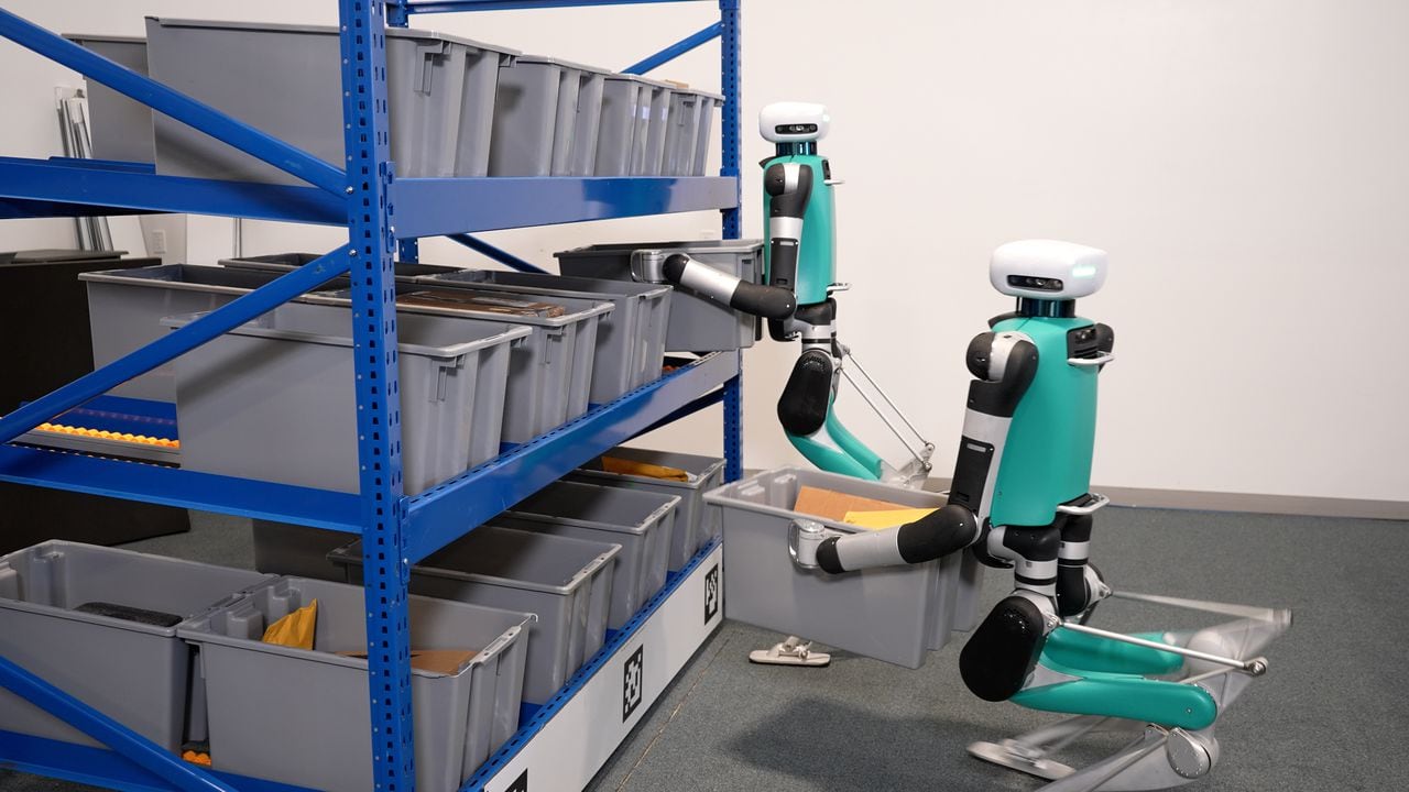 Digit, el robot bípedo de Amazon que mejora su logística