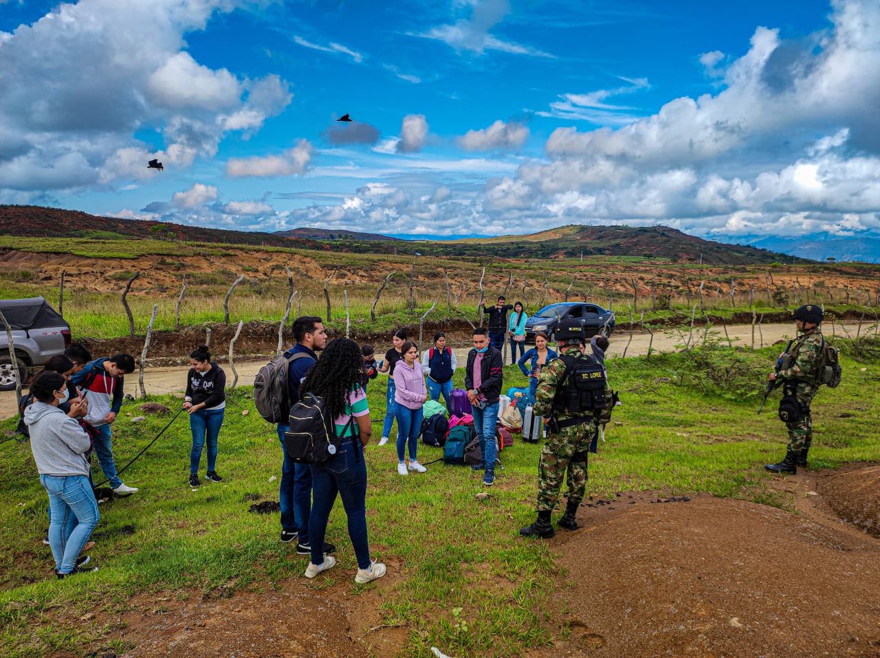 Rescate en Rosas, Cauca