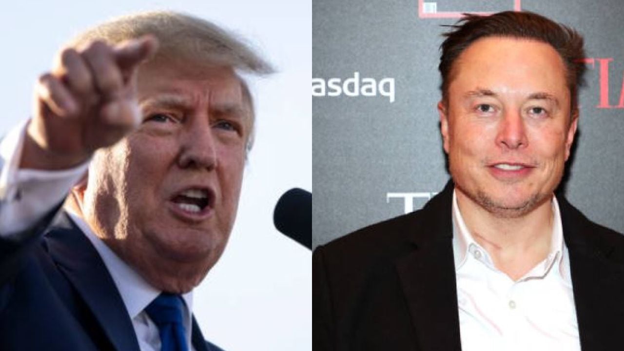 Donald Trump y Elon Musk Fotos: Getty Images
