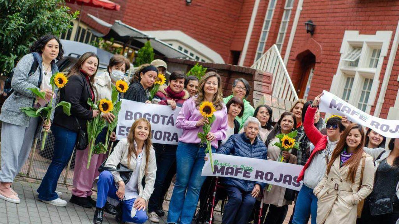 Con el lema "Bogotá es ahora" Mafe Rojas lanzó su precandidatura a la Alcaldía de la capital del país.