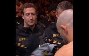 Mark Zuckerberg fue ignorado en una pelea de UFC