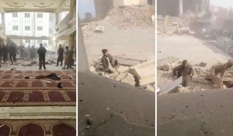 Las imágenes del atentado, donde se ve salir gente de los escombros, le están dando la vuelta al mundo