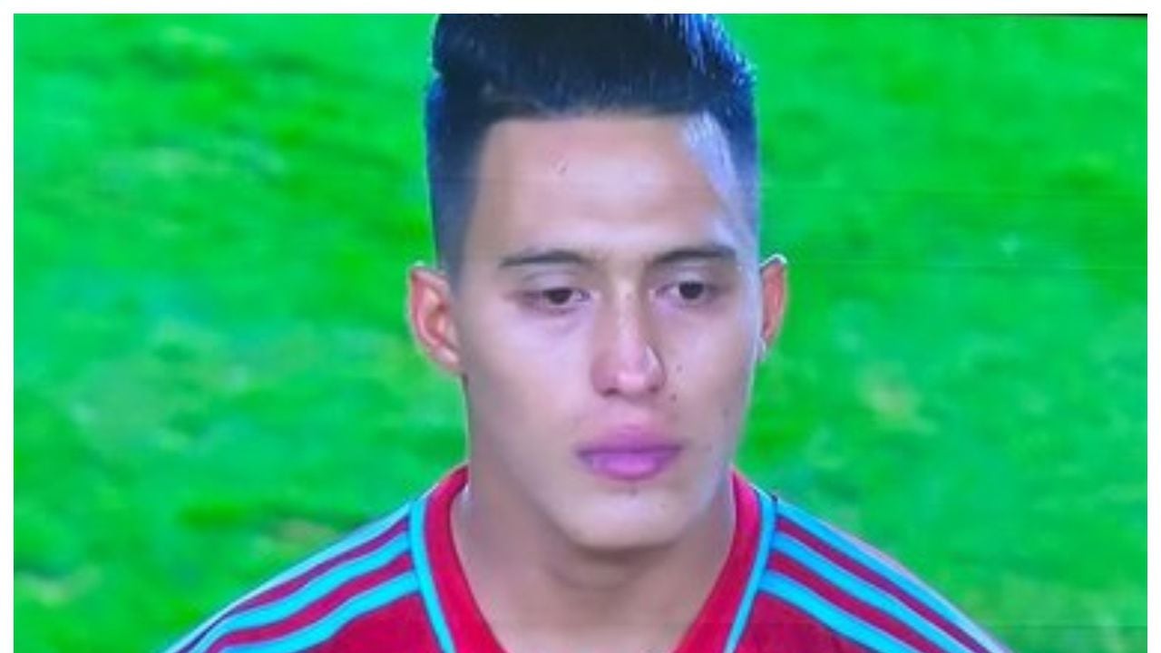 Sebastián Gómez, emocionado  al debutar con Colombia