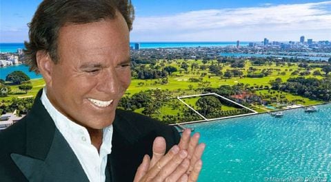 Julio Iglesias vende mansión en Miami