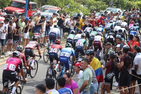 Carrera élite Nacionales de Ruta 2023. Foto: Federación Colombiana de Ciclismo.